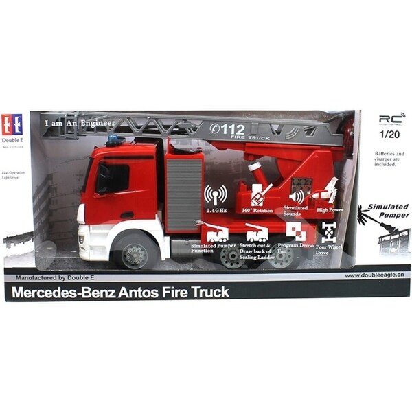double e rc fire truck