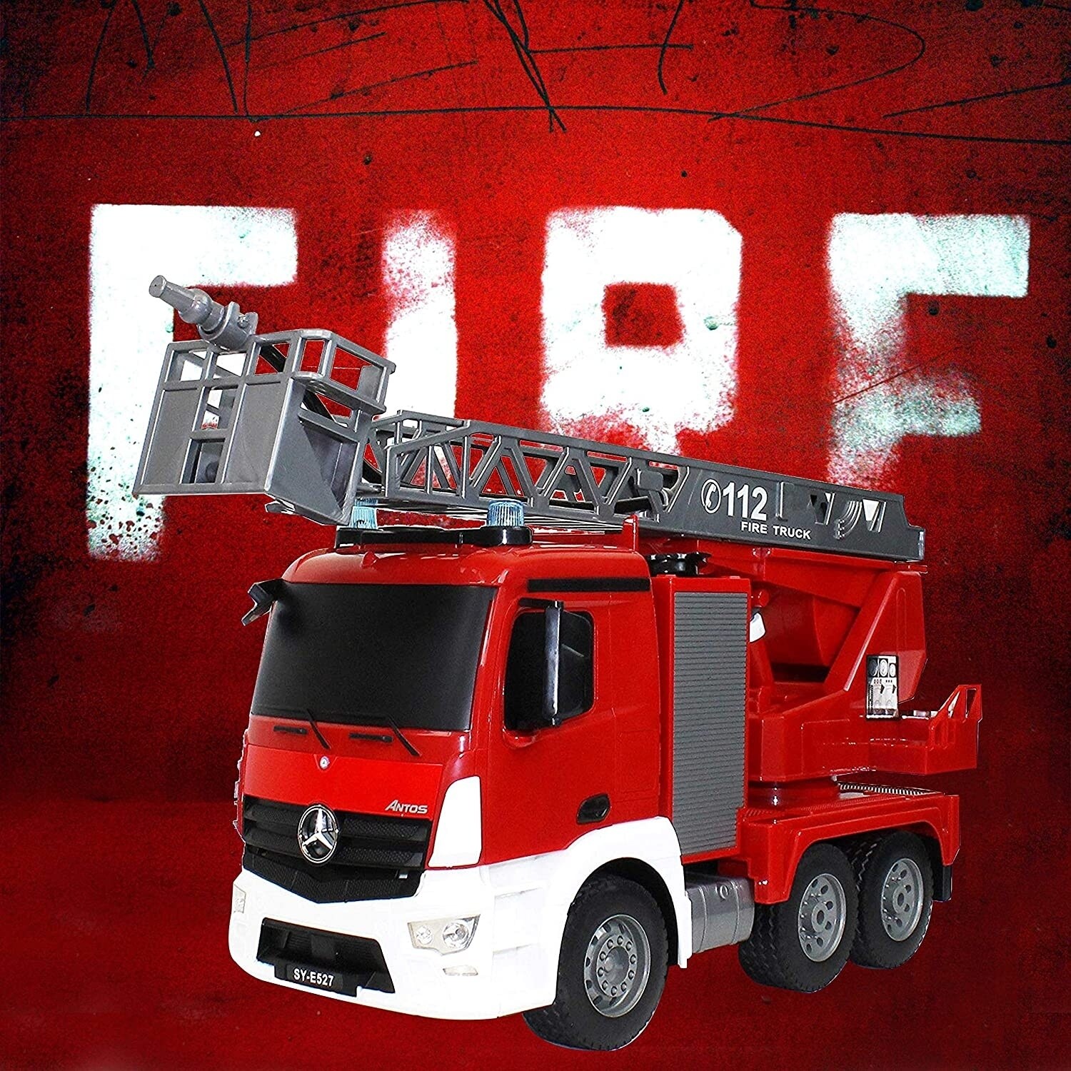 mercedes fire truck toy