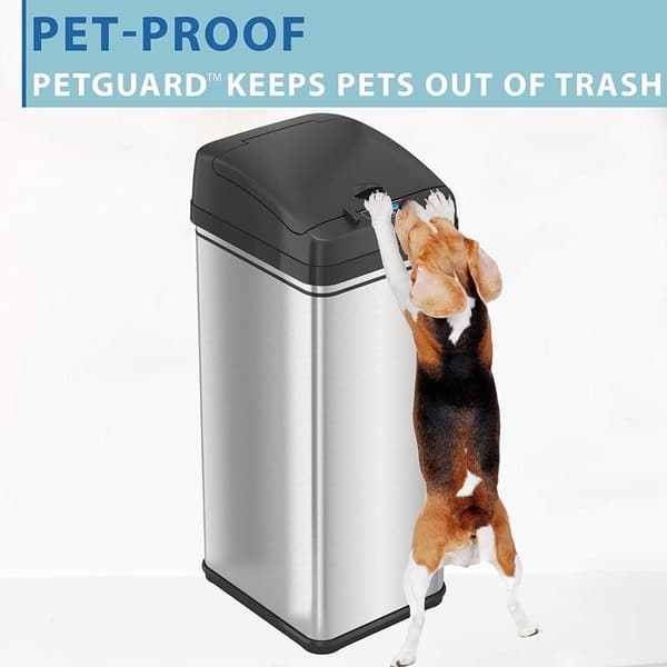 Titan Metal Animal Proof Trash Can