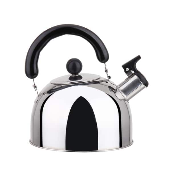 Stainless Steel Stovetop Tea Kettle with Handle, Induction Compatiable - On  Sale - Bed Bath & Beyond - 31141394