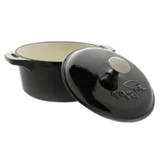 Wolfgang Puck 5-quart Enameled Cast Iron Dutch Oven. Opens flyout.