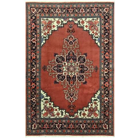 Handmade One-of-a-Kind Tabriz Wool Rug (Iran) - 6'5 x 9'9