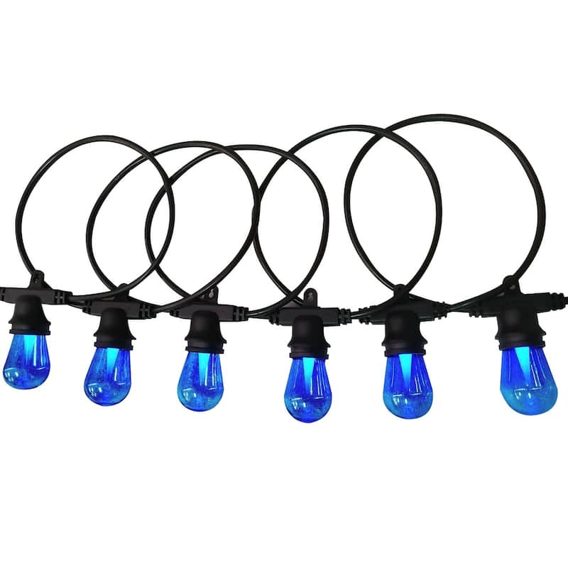 LEDPAX 24Light 48 Ft. Outdoor Color Changing LED String Lights Multi