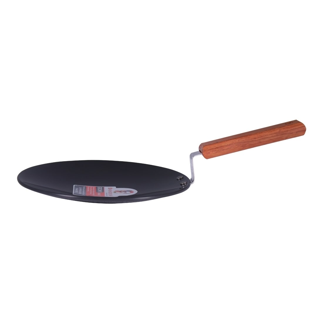 Reva Non-Stick Indian Cooking Roti Naan Dosa Tawa Griddle Pan with Handle,  PFOA-Free Aluminum 30cm