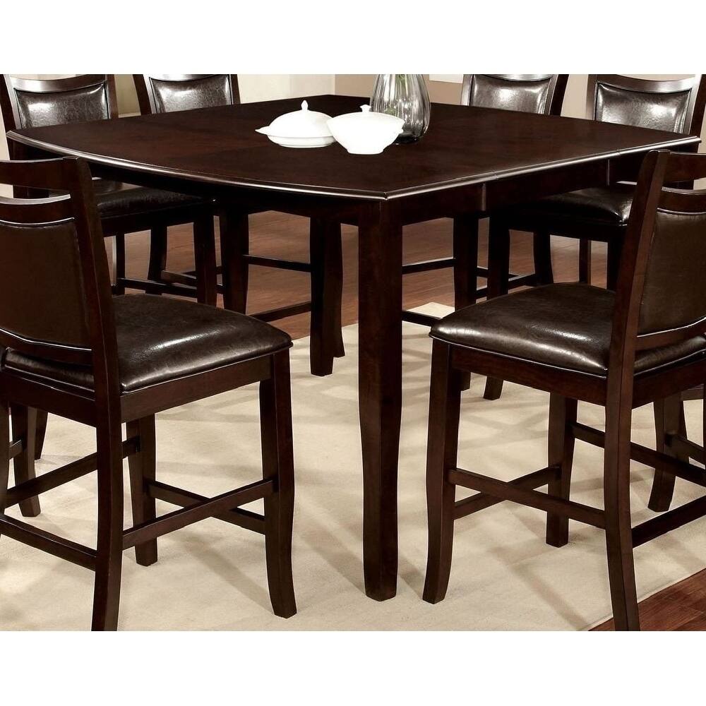Counter Height Dining Table, Dark Cherry