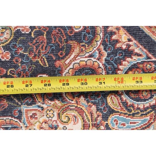 Shop Decorative Floral Tabriz Turkish Oriental Area Rug Foyer Carpet 4 11 X 7 4 Oval Overstock 31148863