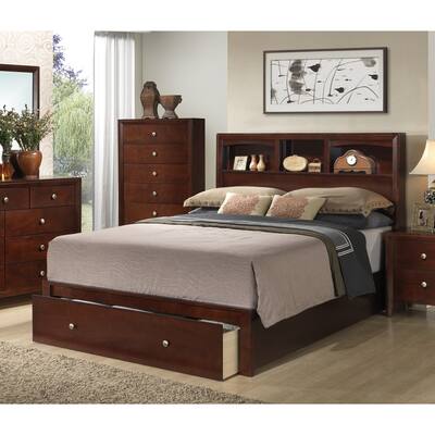 Wooden Cal.King Bed