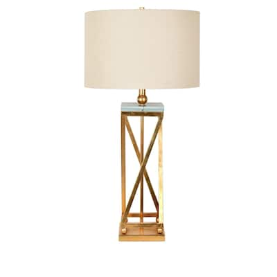 Aria Table Lamp - Set of 2 - 7" x 7" x 34.5"