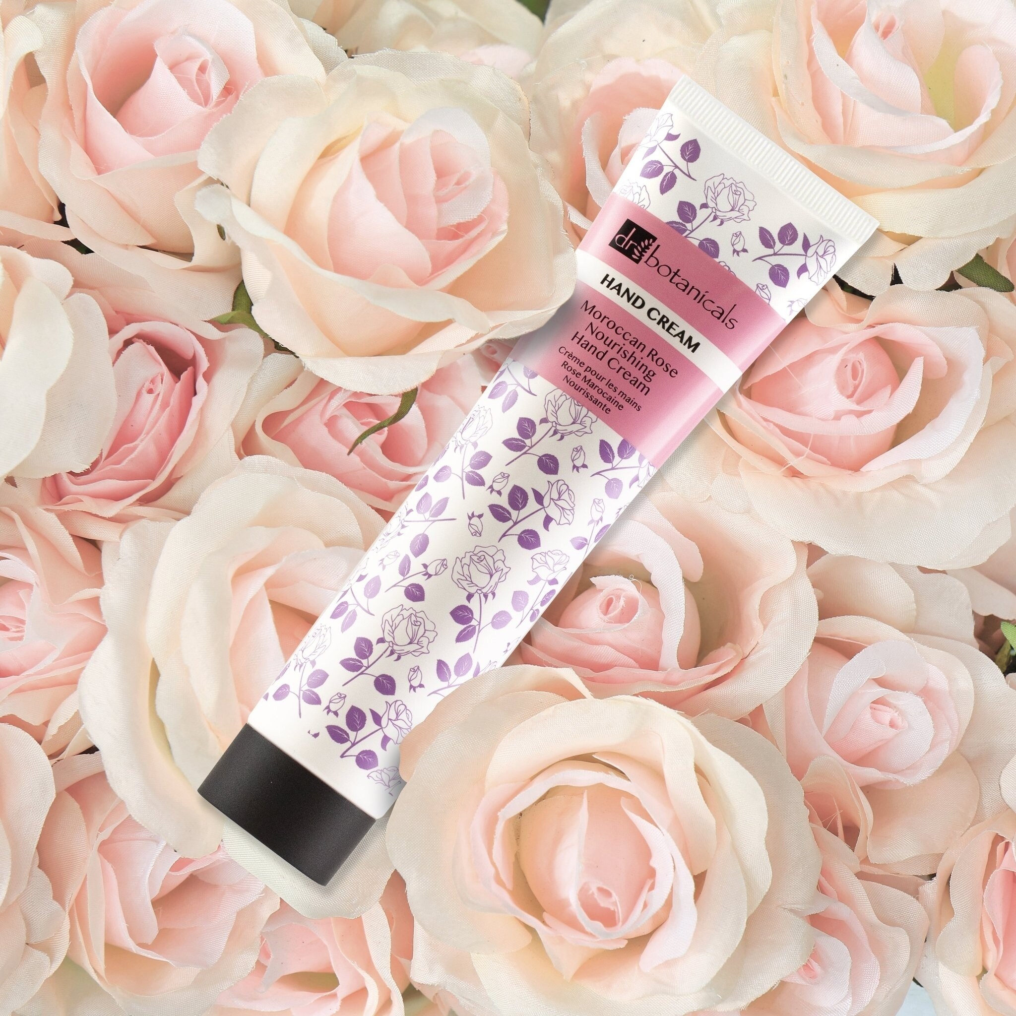 dr botanicals handcreme moroccan rose