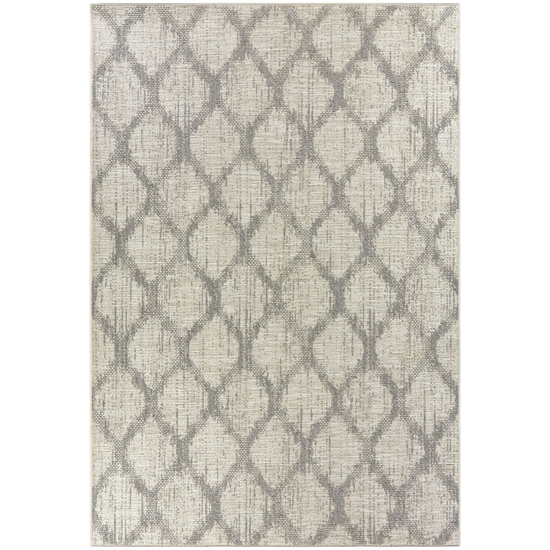 Fulton Vintage Trellis Flatweave Indoor/Outdoor Area Rug