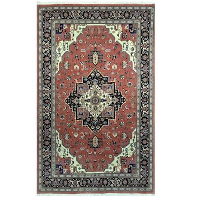 Handmade One-of-a-Kind Tabriz Wool Rug (Iran) - 6'6 x 10'2
