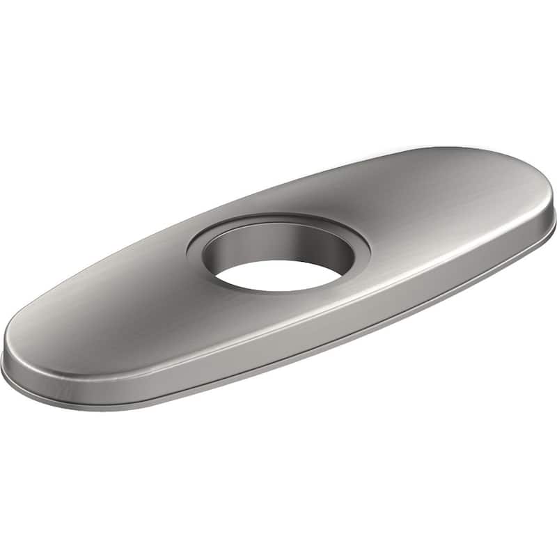 Elkay 3-Hole Bar Faucet Deck Plate/Escutcheon - Lustrous Steel
