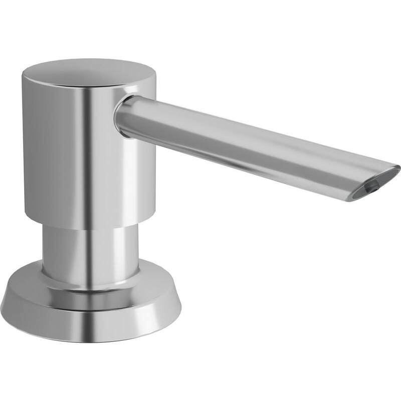 Elkay 1-15/16" x 2-5/8" x 2-5/8" Soap / Lotion Dispenser - Chrome