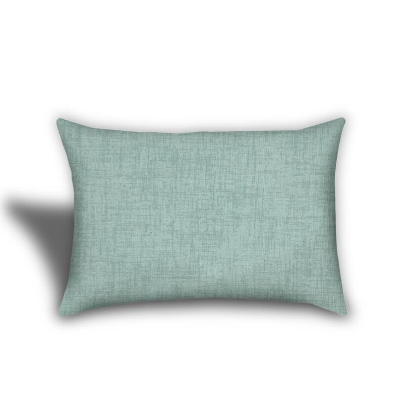 Azure Crayon Indoor Outdoor, Zippered Pillow Cover, Set Of 2 Large & 1 