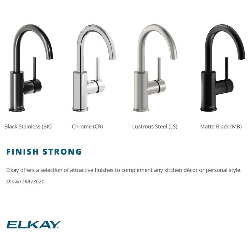 Elkay Avado Single Hole Bar Faucet with Lever Handle