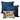 Joita Home Nantucket Beaches Indoor/Outdoor, Zippered Pillow Cover with Insert, Set of 3 Pillow