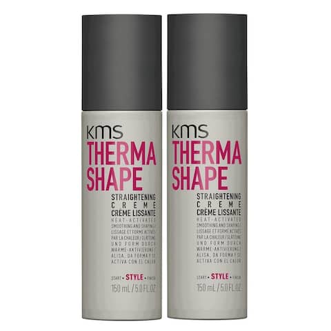 KMS Therma Shape Straightening Creme 5 Ounce Pack of 2