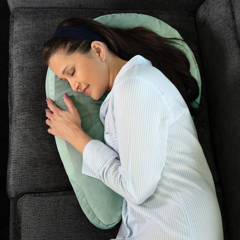 Avana Uno Micro-velvet Memory Foam Side-sleeper Snuggle Pillow