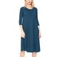 preview thumbnail 29 of 28, Women's Solid Loose Fit Jersey Knit Midi Dress