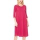 preview thumbnail 12 of 28, Women's Solid Loose Fit Jersey Knit Midi Dress
