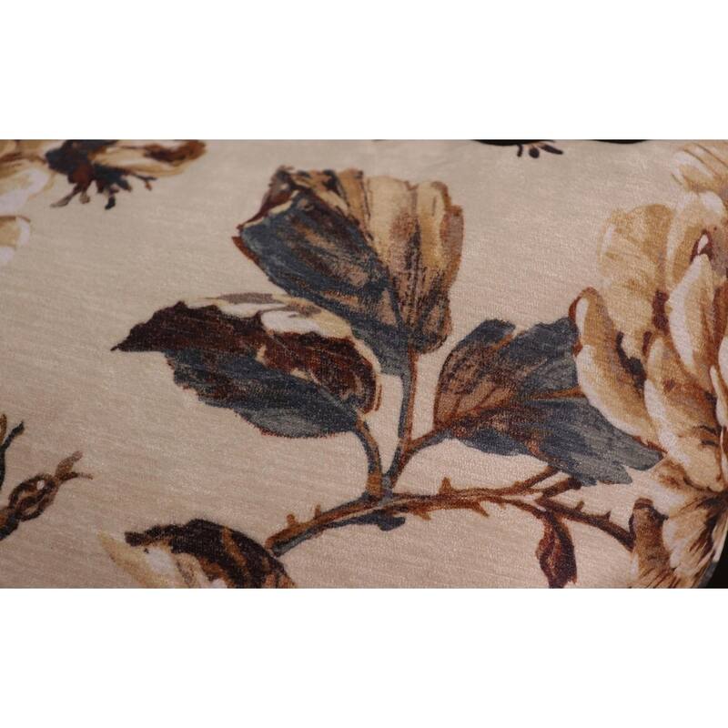 Endine Pansy Velvet Turkish Pillow