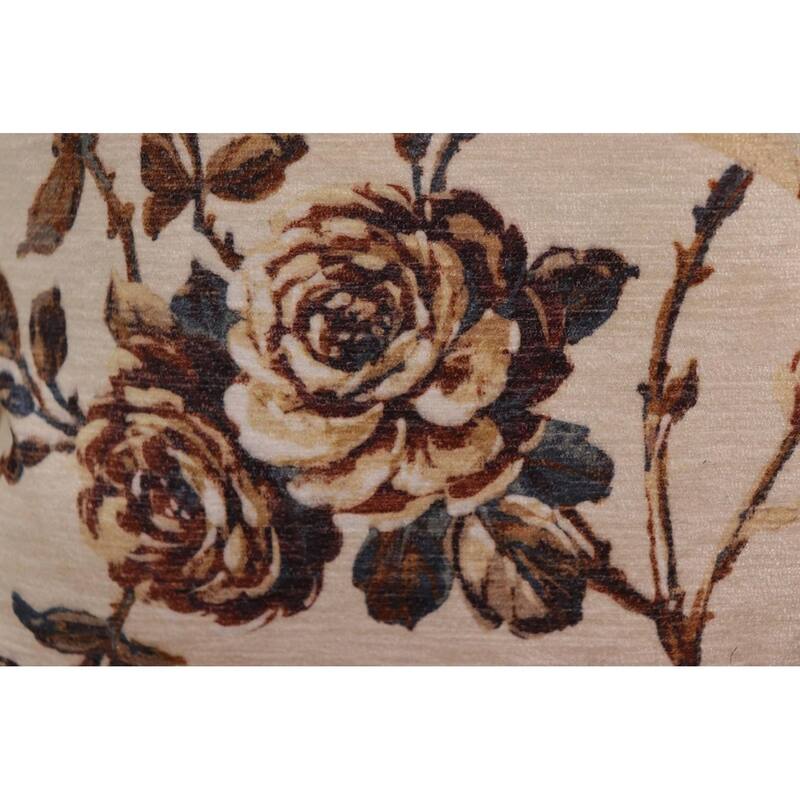 Endine Pansy Velvet Turkish Pillow