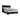 Contemporary Style Leatherette Twin Size Panel Bed, Black