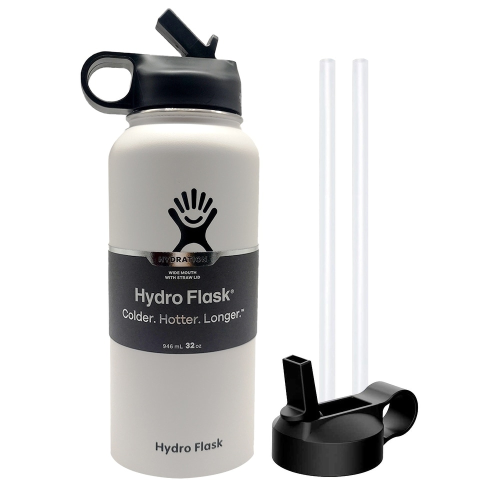 hydro flask 32 white