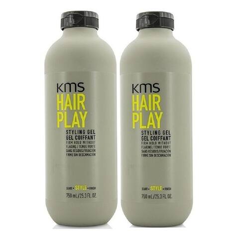 KMS Hair Play Styling Gel 25.3 Ounce Pack of 2