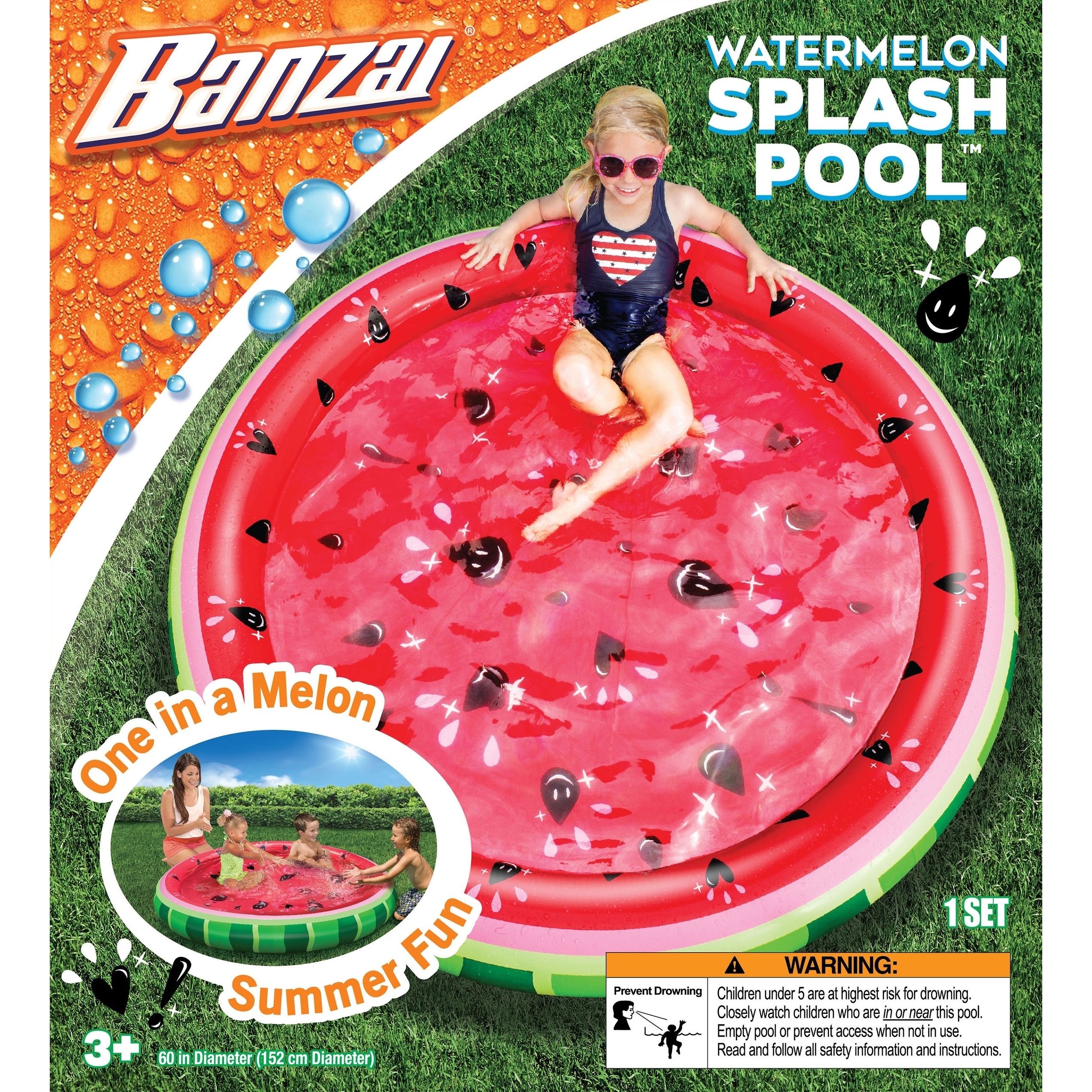 banzai splash pool