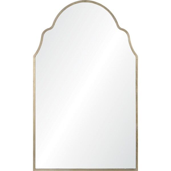 Renwil Natasha Framed Antique Brush Mirror - Clear - Large. Opens flyout.