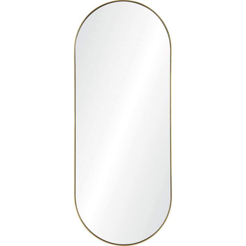 Renwil Marius Framed Gold Mirror - Clear - Large
