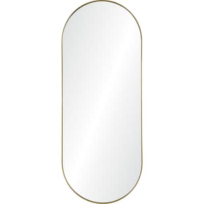 Renwil Marius Framed Gold Mirror - Clear - Large