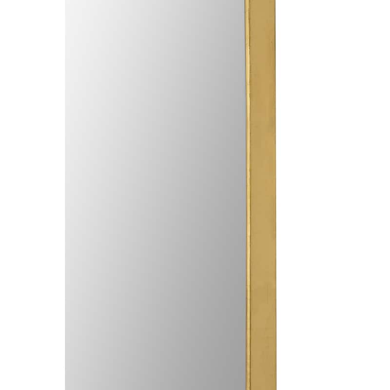 Renwil Marius Framed Gold Mirror - Clear - Large