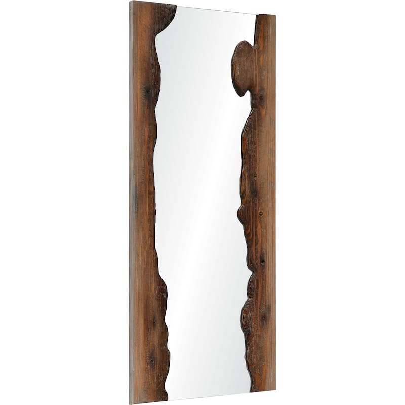 Renwil Connix Framed Fir Wood Mirror - Clear - Large