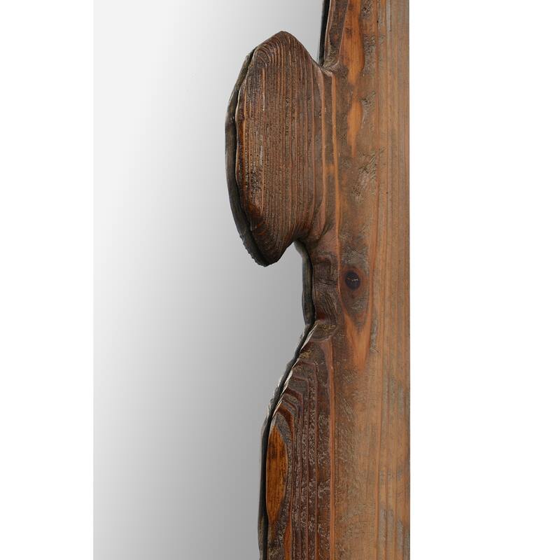 Renwil Connix Framed Fir Wood Mirror - Clear - Large