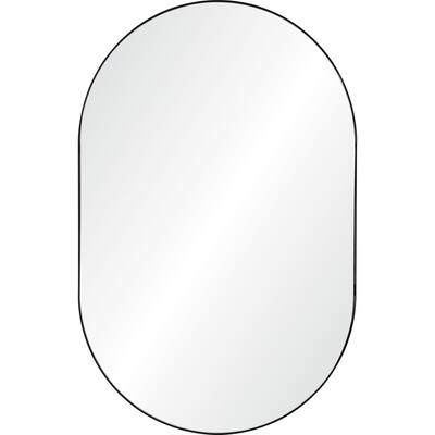 Renwil Webster Framed Black Mirror - Clear - Large