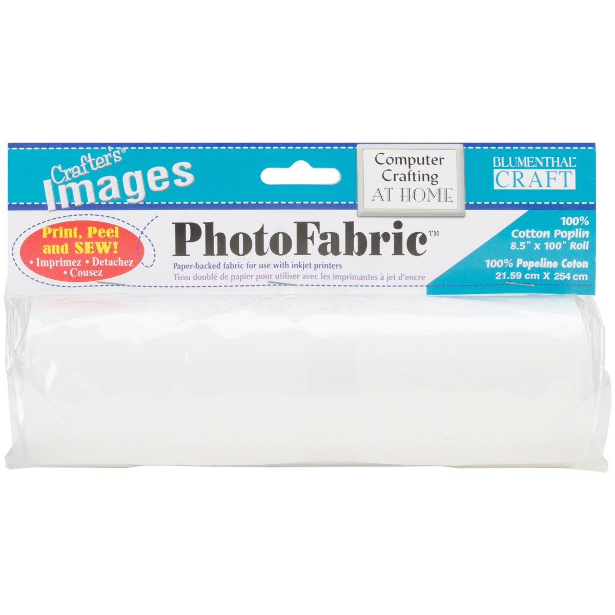 5 sheets PhotoFabric Cotton Poplin Fabric Sheets