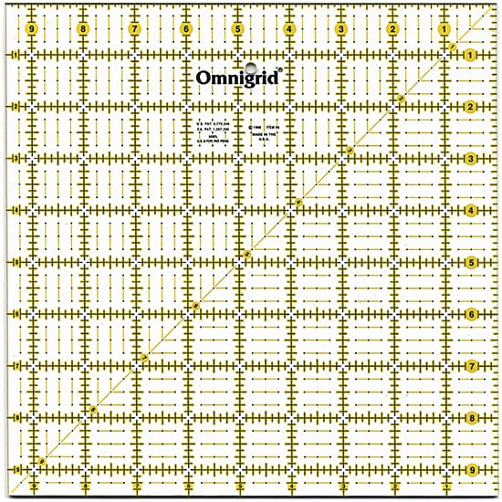 Omnigrid Quilters Acrylic Square