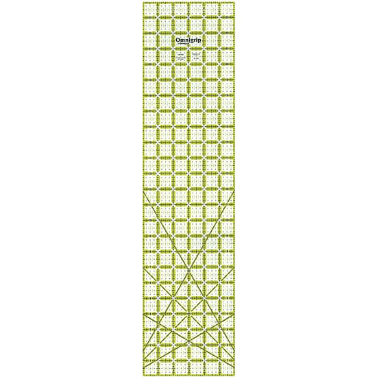 Omnigrip Non slip Plastic Quilters Ruler