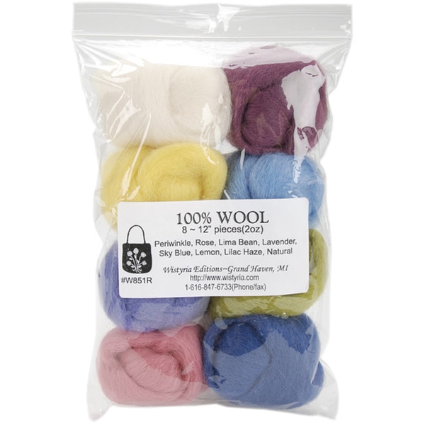 Shop Wistyria Editions Assorted Wool Roving Free Shipping On Orders
