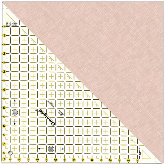 Omnigrid Quilters Right Triangle (Multi Plastic)