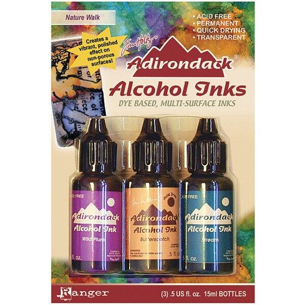 Adirondack Nature Walk Alcohol Ink (Pack of 3) - Free Shipping On 