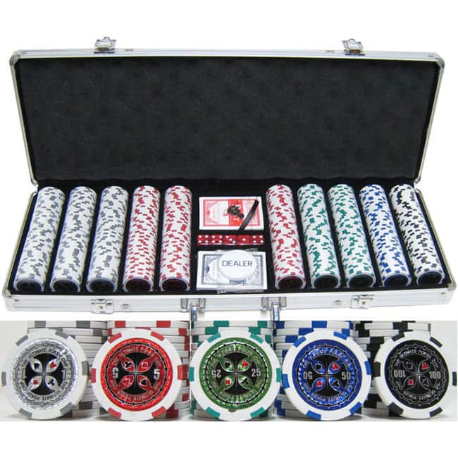 Ultimate 500-piece Poker Chip Set