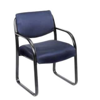 Boss Steel Frame Fabric Guest Chair - Blue