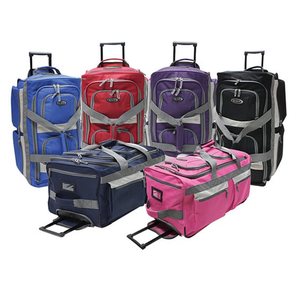 duffle bags on wheels sale