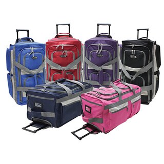 Shop Women&#39;s Sakroots Artist Circle Rolling Duffel Carry On Neon One World - Free Shipping Today ...