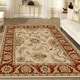 preview thumbnail 15 of 22, Admire Home Living Amalfi Traditional Floral Scroll Pattern Area Rug