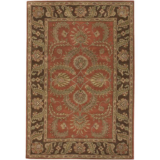 Artist's Loom Hand-tufted Traditional Oriental Wool Rug (5'x7'6) - multi