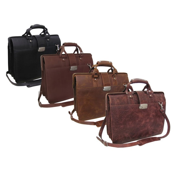 Amerileather Leather Doctor's Carriage Bag - On Sale - Overstock - 31600